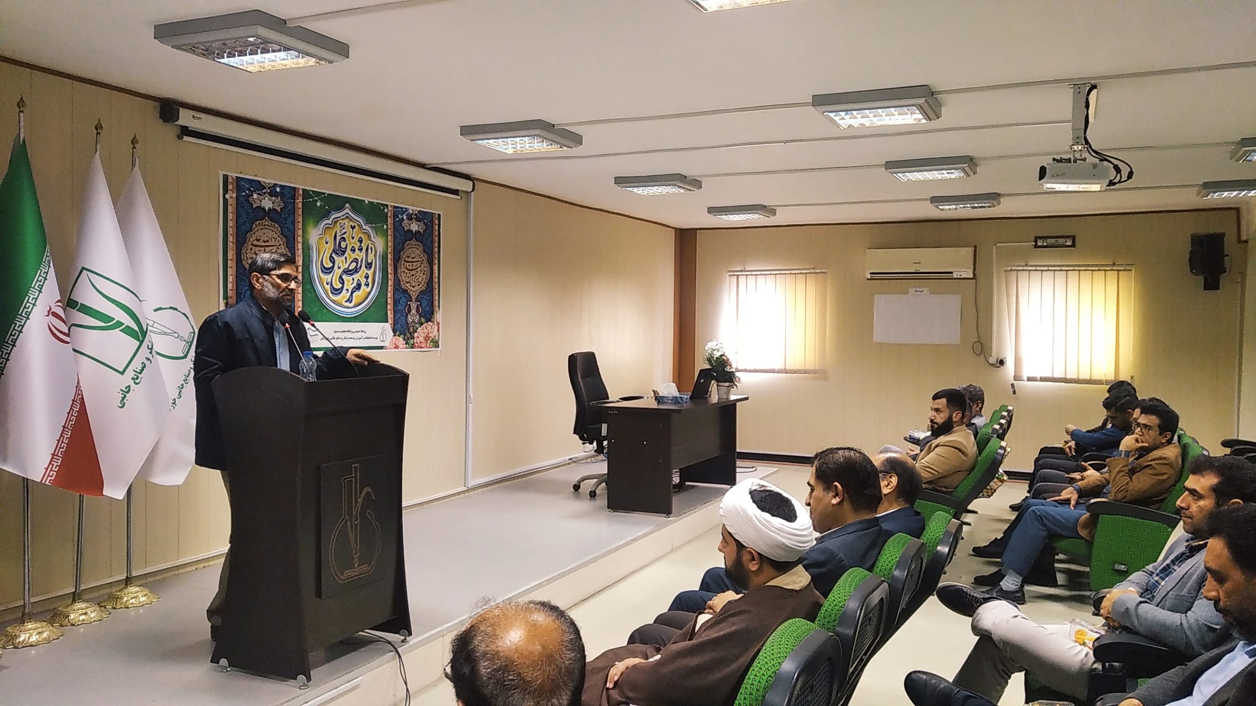 جشن میلاد حضرت علی (ع) در ایستگاه شماره یک موسسه تحقیقات برگزار شد