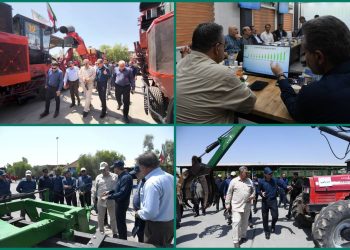 ارتقای هاروستر نیشکر با الگوبرداری از نسل جدید فناوری