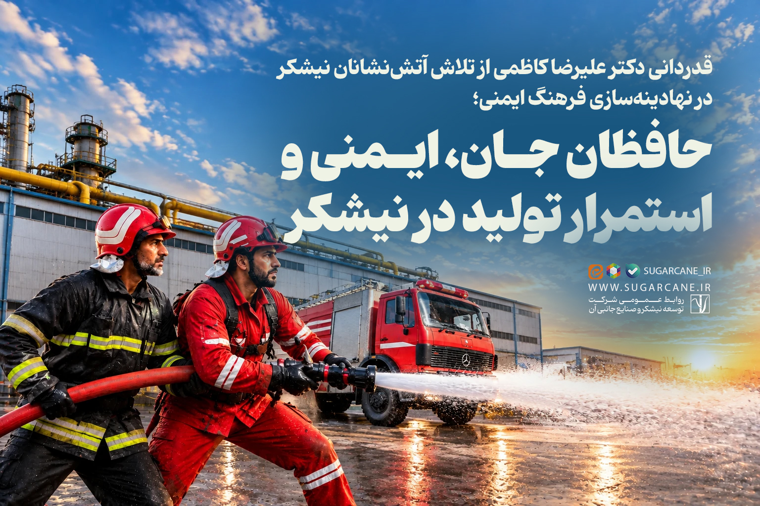 حافظان جان، ایمنی و استمرار تولید در نیشکر حافظان جان، ایمنی و استمرار تولید در نیشکر